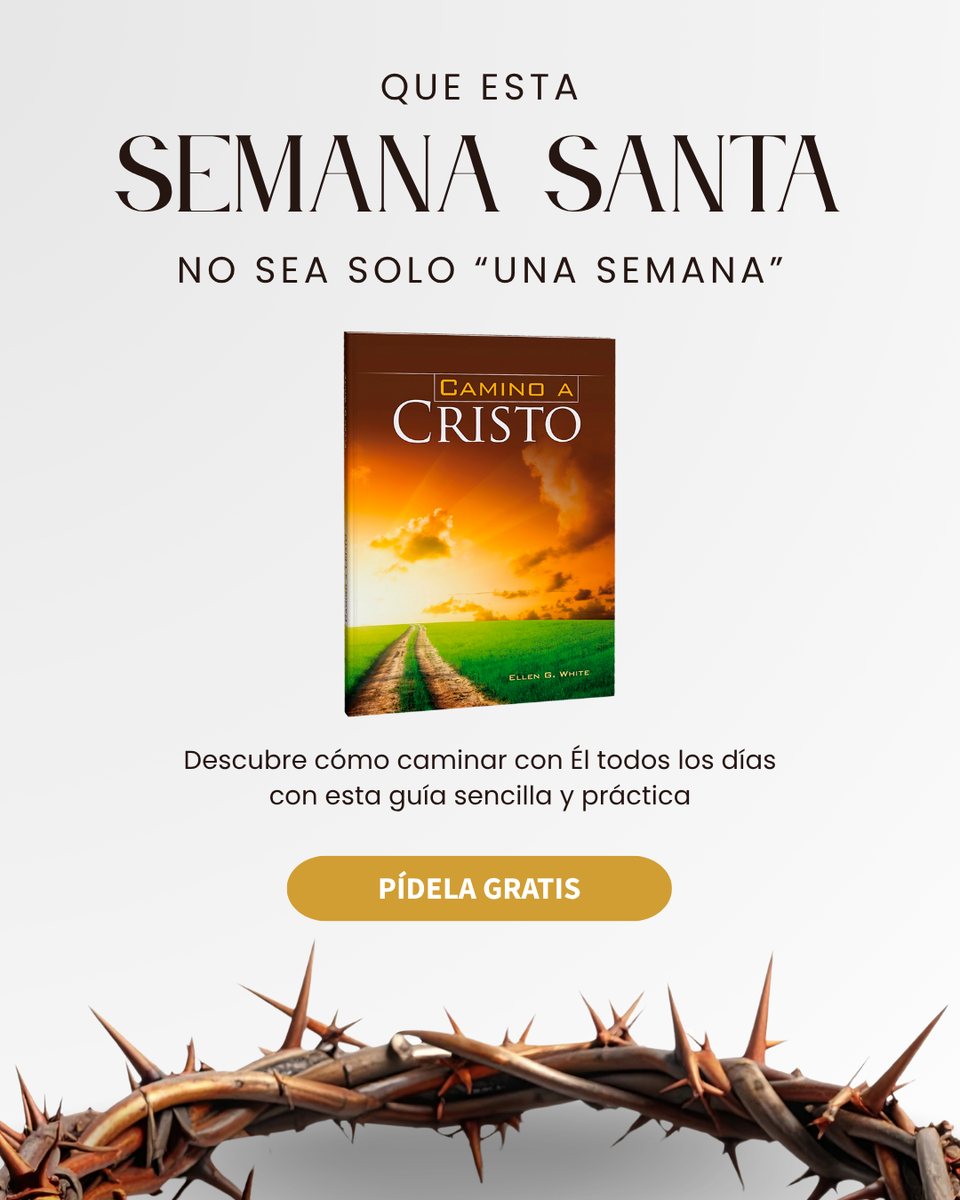 Anuncio Camino a Cristo — Semana Santa