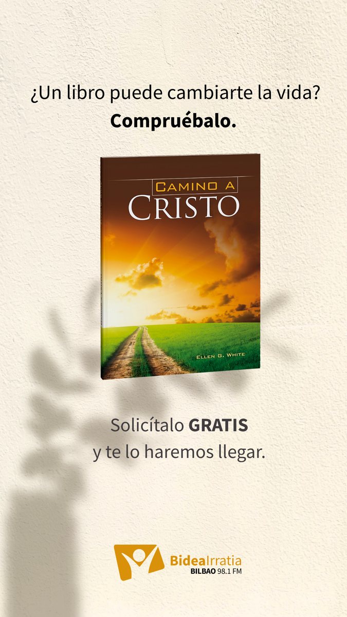 Anuncio Camino a Cristo — ¿Un libro puede cambiarte la vida?