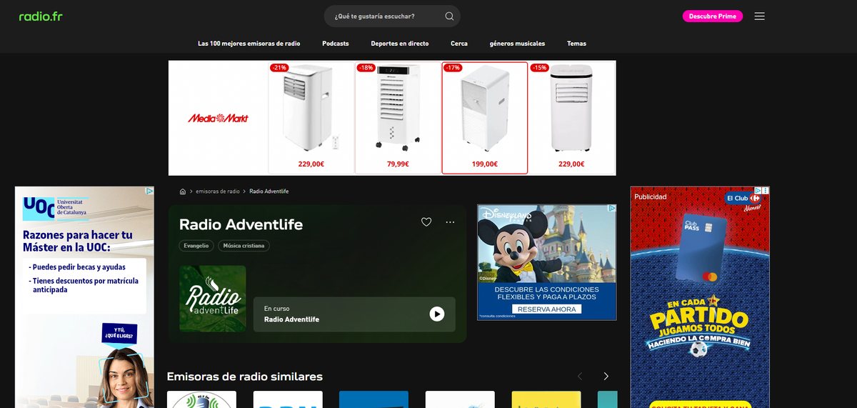 Radio Adventlife en radio.fr